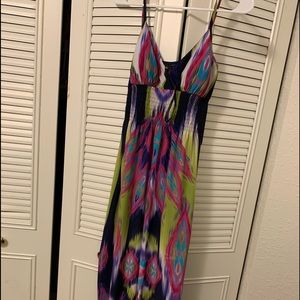 Colorful maxi dress